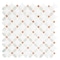 Andova Tiles Martha Spring Orange Floral Marble Look Polished Natural Stone Wall & Floor Mosaic Tile ANDMART466 - alternate 3