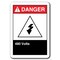 Signmission 10 in Height, Plastic, ANSI-710DS 480 Volts, ANSI-710DS 480 Volts ANSI-710DS 480 Volts - alternate 5
