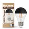 Bulbrite LED Filament, 5 Watt Dimmable A19 Light Bulb, Half Black Finish, E26 Base, 2700K, 400 Lumens, 4PK 862061 - alternate 4
