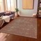 Homeroots 3' X 5' Copper And Ivory Geometric Washable Indoor Outdoor Area Rug 614065 - alternate 2