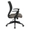 Office Star Products EM Series Screen Back Task Chair, Grey EM51022N-2 - alternate 2