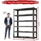 Wrightmaster 48in.*18in.*82.4in. 6-Tier Heavy Duty Garage Storage Shelving with Large Capacity ZoroP252494 - alternate 5