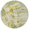 Homeroots 8' Sage Fern Green And Ivory Round Floral Washable Indoor Outdoor Area Rug 582772 - alternate 3