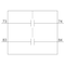 Siemens auxiliary switch, on the front, 2 NO, 73/74, 83/84, current path: 1 NO, 1 3RH2911-1MA20 - alternate 4