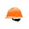 Msa Safety V-Gard Slotted Cap, HDPE, Fas-Trac III Suspension, Type I, Class E, Orange (11.8in L x 9in W) 489364 - alternate 1