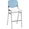 Kfi Poly Stack Barstool, Sky Blue Back BR2300-BP35-SP08 - alternate 1
