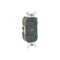 Leviton LockingReceptacle, 15A, 2hp, 277VAC, Black 4750 - alternate 1