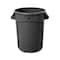 Rubbermaid 263200GRAY Trash Container, 32 gal Capacity, Polyethylene, Gray FG 2632 GRA - alternate 4