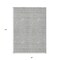 Homeroots 8' X 10' Gray And Ivory Chevron Washable Indoor Outdoor Area Rug 596270 - alternate 5