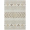Homeroots 3' X 5' Beige Ivory And Taupe Southwestern Washable Indoor Outdoor Area Rug 613879 - alternate 7
