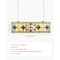 Vevor Stained Glass Tiffany Style Hanging Window Panel with Chain 32 x 10 Inches NC-SG02 - alternate 4