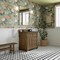 James Martin Vanities Brookfield 36 in. Single Vanity, Pecan w/ 3 CM Parisien Bleu Silestone  Top 547-V36-PCN-3PBL - alternate 3