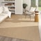 Homeroots 10' X 14' Tan Geometric Indoor Outdoor Area Rug 573251 - alternate 5