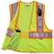 Ergodyne Vest, 8230Z HI-VIS, CLASS 2, LIME, 2X/3X 21327 - alternate 2