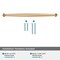 Amerock Renown 12-5/8 inch 320mm Center-to-Center Champagne Bronze Cabinet Pull BP36989CZ - alternate 2