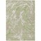 Homeroots 3' X 5' Artichoke Green And Ivory Abstract Washable Indoor Outdoor Area Rug 600060 - alternate 3