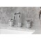 Kingston Brass Widespread Bathroom Faucet with Push Pop-Up Drain, Polished Chrome KS1411RNX - alternate 4