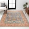 Jonathan Y Alba Modern Faded Peshawar Plum/Terracotta 4 ft. x 6 ft. Area Rug MDP304C-4 - alternate 1