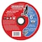 Diablo Cut-Off Wheel, 6 in Dia, 0.04 in Thick, 7/8 in Arbor, Aluminum Oxide Abrasive DBD060045101F - alternate 4