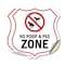 Signmission Dog Poop Shield Sign No Poop & Pee Zone, 18 inch X 18 inch, Vinyl Decal, 2PK SHI-D-2PACK-18-375 - alternate 1