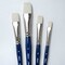 Silver Brush Bristlon Short Handle Bright Brushes, 4-Piece Set BR-1959 - alternate 2