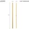 Leeki Outdoor Wall Light Bar Lamp, 60 inch, Gold LKI-1054 - alternate 5