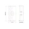 Z-Lite Meridian Brushed Nickel 2 Light Wall Sconce 3053-2SS-BN - alternate 4