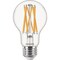Signify Ultra Efficient 100W Equivalent Soft White Clear A19 LED Bulb, 2PK 592451 - alternate 1