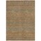 Homeroots 9' X 12' Taupe And Brown Striped Washable Indoor Outdoor Area Rug 615642 - alternate 3