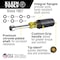 Klein Tools Nut Driver Set, 6-Inch Shafts, 7-Piece 647 - alternate 2