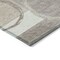 Homeroots 3' X 5' Ivory And Beige Geometric Washable Indoor Outdoor Area Rug 612581 - alternate 4