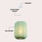 Jonathan Y Aurelia 13.75" 1-Light Scandinavian Japandi Adjustable Lantern Metal w/Ribbed Cocoon Capsule Shade L JYL4207B - alternate 5
