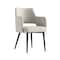 Manhattan Comfort Tremont Dining Arm Chair in Stone DC104AR-ST - alternate 2