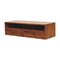 Homeroots 35in Brown Solid Wood Floating Mount TV Stand 727857 - alternate 2
