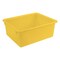 Storex Deep Storage Tray with Lid, Yellow 62546U05C - alternate 3