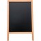 M&T Displays Rustic Wood 23.6x30.7 Inch Double Sided Chalkboard A-Frame UWID006078X2000 - alternate 4