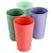 Gibson Home Zelly Melamine 16oz 16 Piece Tumbler Set in Assorted Colors 135270.04 - alternate 3