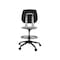 Safco Task Chair, Blk, Blk, Polyurethane, Swivel 7827BL - alternate 2