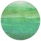 Homeroots 8' Green And Mint Green Round Abstract Washable Indoor Outdoor Area Rug 618144 - alternate 2