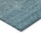 Homeroots 9' X 12' Teal Blue Gray And Charcoal Ombre Washable Indoor Outdoor Area Rug 588580 - alternate 4