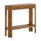 Alaterre Furniture Fluted Solid Wood Console Table 36 in Modern Entryway Table with Storage Shelf AFTBL-028 - alternate 4