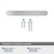 Amerock Rift 3-3/4 inch (96mm) Center-to-Center Polished Chrome Cabinet Pull, 10PK 10VMP3689926 - alternate 2
