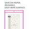 C-Line Products Shop Ticket Holder, Vinyl, 12 in H, PK15 43919 - alternate 4