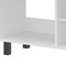 Homeroots 55in White Wood Fireplace Entertainment Center 725193 - alternate 2