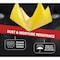 Mytee Products 7ft x 7ft Drain Tarp - Roof Ceiling Leak Drip Diverter Tarp Heavy Duty - Yellow DD7-7 - alternate 1