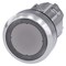 Siemens Illuminated pushbutton, 22 mm, round, metal, shiny, clear 3SU1051-0AA70-0AA0-ZY12 - alternate 1