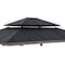 Sunjoy Archwood 13 ft. x 15 ft. Cedar Framed Gazebo with Black Steel 2-tier Hip Roof Hard Top A102007771 - alternate 3