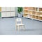 Beleduc By Playwell Illiana Chair Small - 10.2in Seat Height, Stackable Wood Chair 846159 - alternate 2