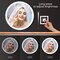 Fab Glass And Mirror LED Round Vanity Mirror, Wall Mounted Lighted Vanity Makeup Mirror with Anti Fog Dimmable Touch HC39RD - alternate 4