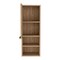 Homeroots 12" Natural Wood Floating Single Door Bathroom Vanity And Medicine Cabinet 543569 - alternate 3